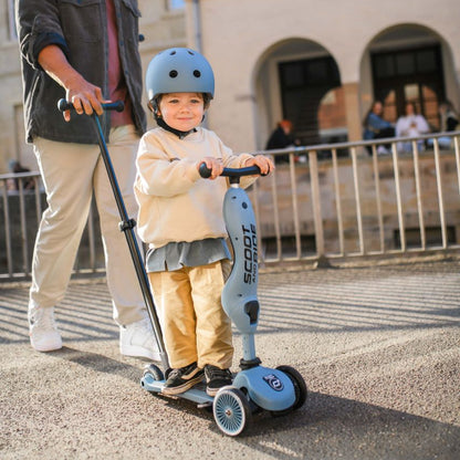 Patinete 2 en 1 Highwaykick 1 Push and Go Steel - Scoot and Ride
