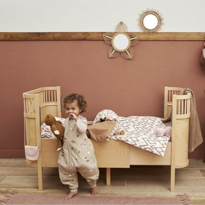 Saco de dormir con pies 80 cm Me-Forest Animals Sand – Meyco Baby