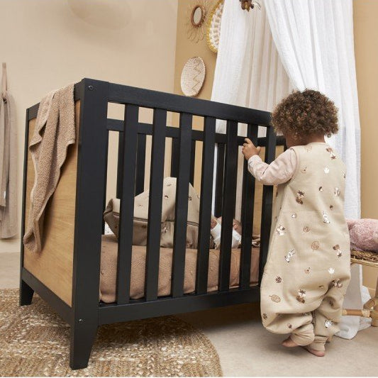 Saco de dormir con pies 80 cm Me-Forest Animals Sand – Meyco Baby