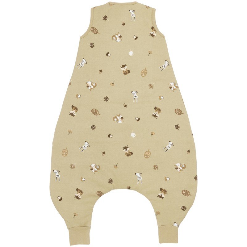 Saco de dormir con pies 80 cm Me-Forest Animals Sand – Meyco Baby