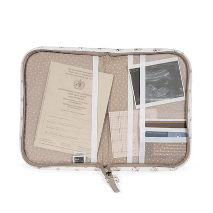 Portadocumentos Botton Flores – Walking Mum