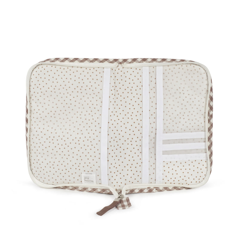 Portadocumentos Praliné Vichy Moka – Walking Mum