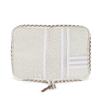 Portadocumentos Praliné Vichy Moka – Walking Mum