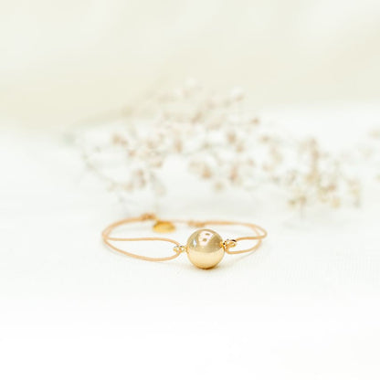 Pulsera Bola de Maternidad Bella Dorada - Proud Mama