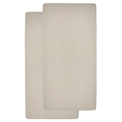 Sábana bajera punto cuna Me-Uni Sand pack 2 uds. - Meyco Baby