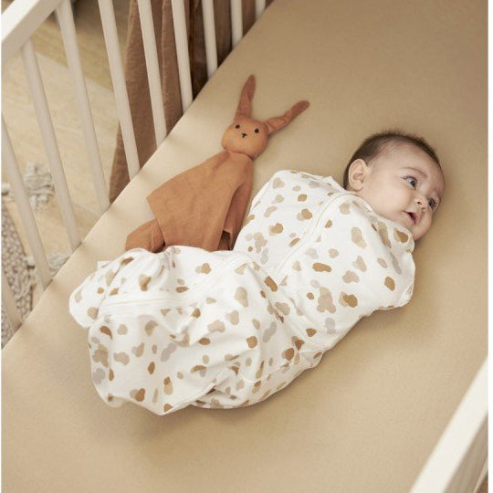 Sábana bajera punto cuna Me-Uni Sand pack 2 uds. - Meyco Baby