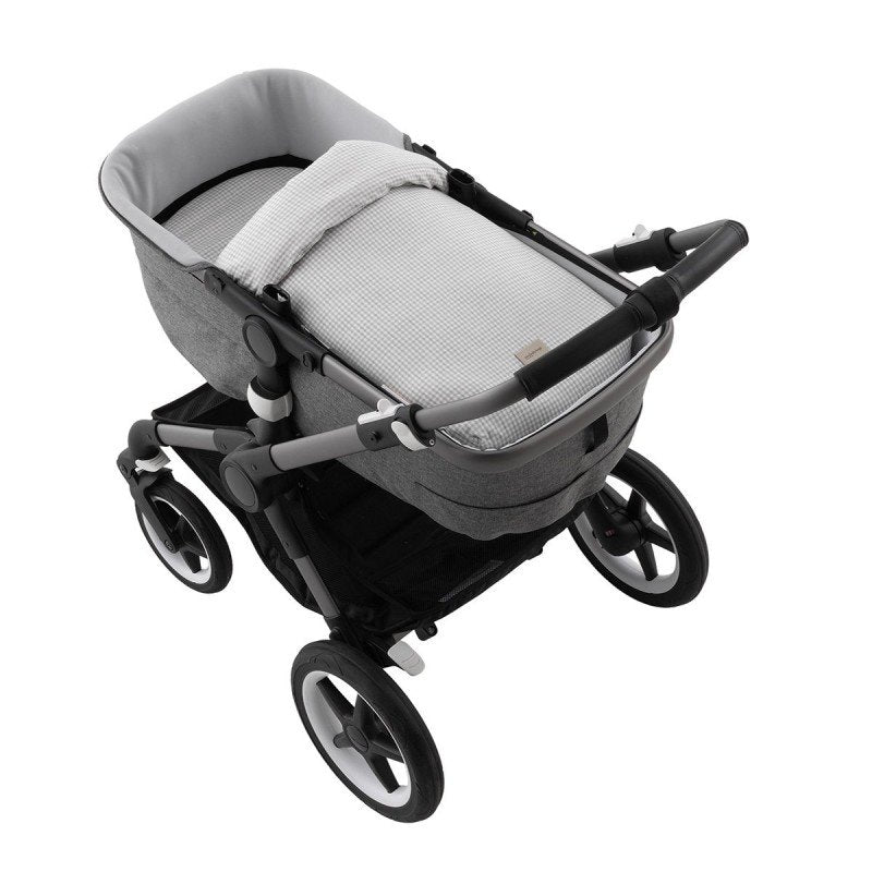 Saco capazo + colchoneta Polo Grey - Cambrass