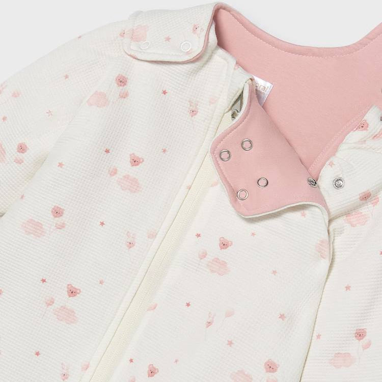 Saco de dormir con mangas 0-12 m Rosa baby – Mayoral