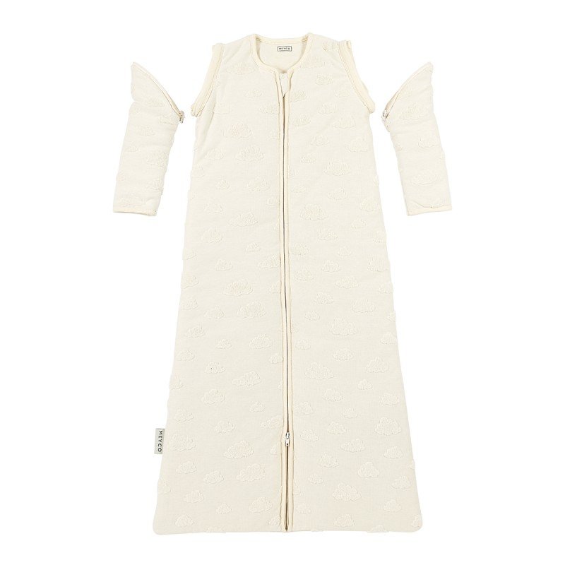 Saco de dormir con mangas 70 cm Me-Clouds Naturel – Meyco Baby