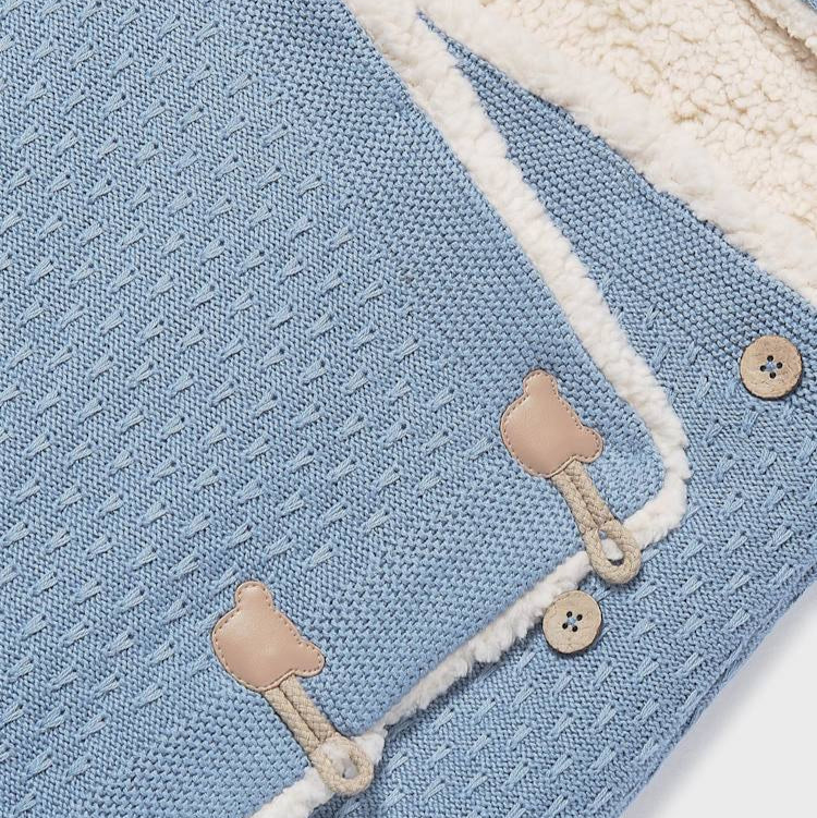 Saco capazo tricot Blue bell- Mayoral