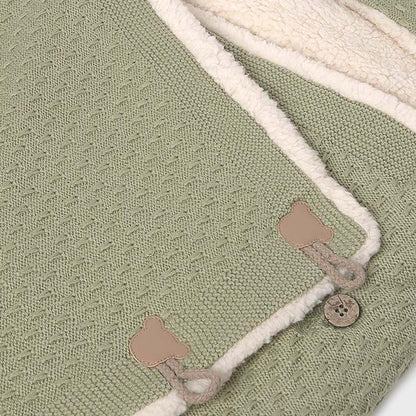 Saco capazo tricot Salvia - Mayoral