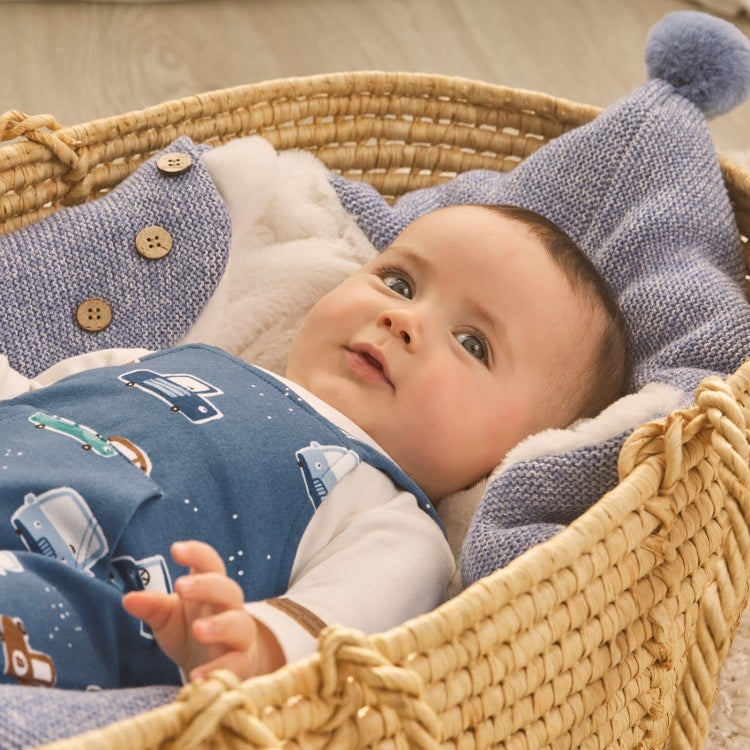 Saco capazo tricot Blue Ice - Mayoral