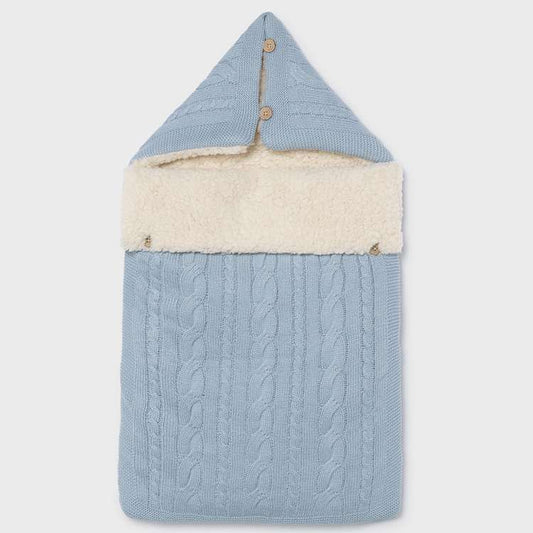 Saco capazo tricot Cielo - Mayoral