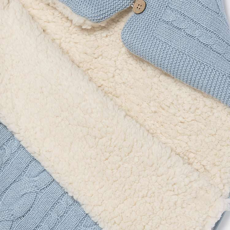 Saco capazo tricot Cielo - Mayoral