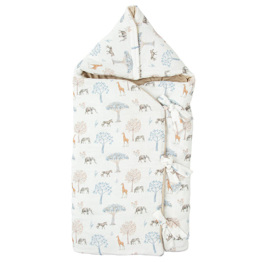 Saco arrullo capucha Tanzania - BimbiDreams
