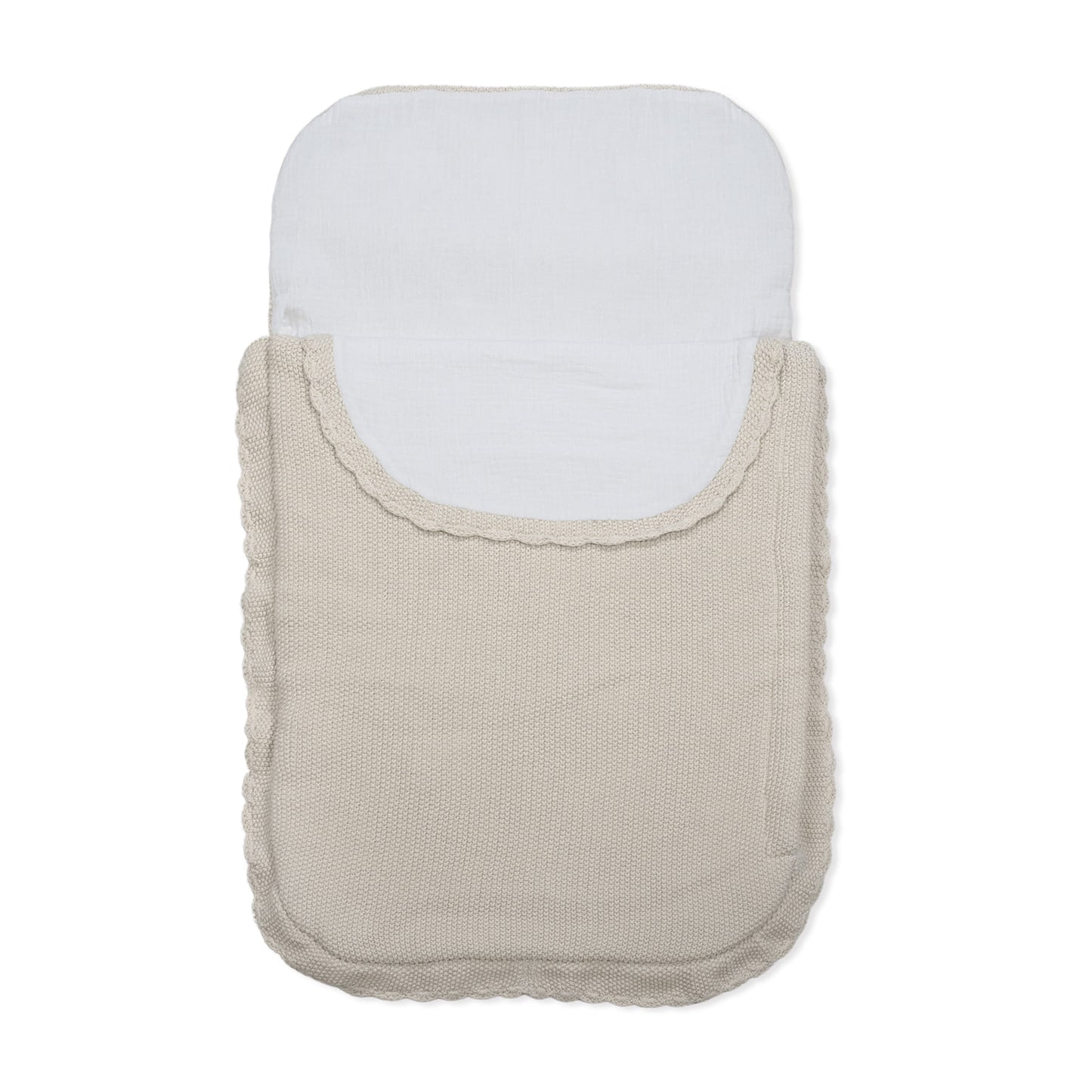 Saco cuco Tricot Beige - Pasito a pasito