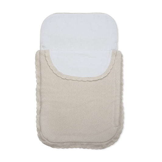 Saco cuco Tricot Beige - Pasito a pasito