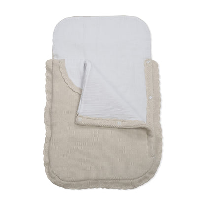 Saco cuco Tricot Beige - Pasito a pasito