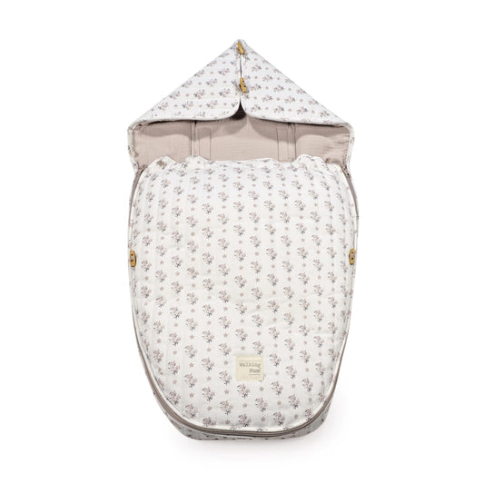Saco cuco 2 en 1 Botton Flores – Walking Mum