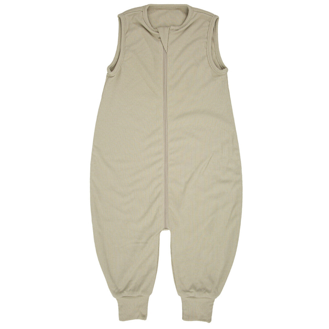 Saco pijama con pies sin relleno Ribana Verde 12-24 meses - Bimbidreams