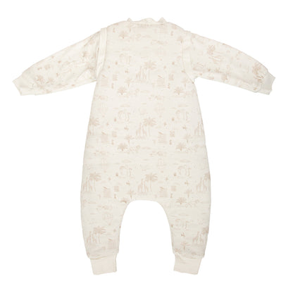 Saco pijama con pies y mangas 85 cm Noé Blanco - Bimbidreams