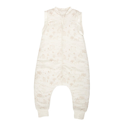 Saco pijama con pies y mangas 85 cm Noé Blanco - Bimbidreams