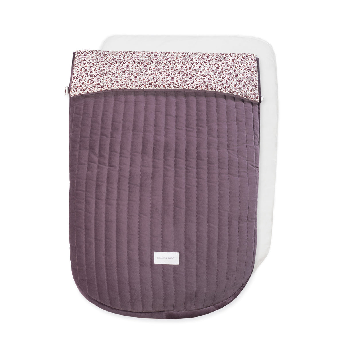Saco silla invierno Cherry Flores – Pasito a pasito