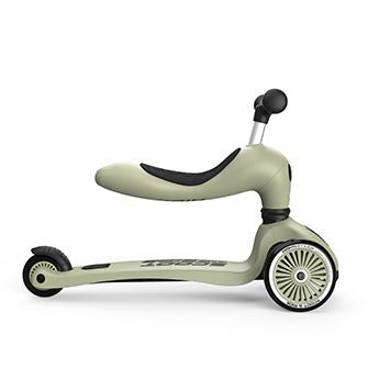 Patinete 2 en 1 Highwaykick 1 Olive - Scoot and Ride