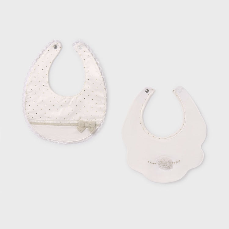 Set 2 Baberos Crudo - Mayoral