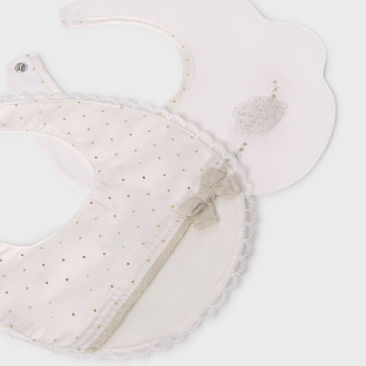 Set 2 Baberos Crudo - Mayoral