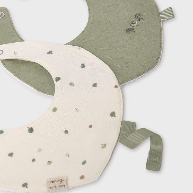 Set 2 Baberos Salvia - Mayoral