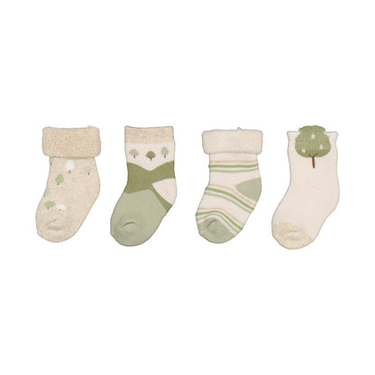 Calcetines Bebé Salvia pack 4 - Mayoral
