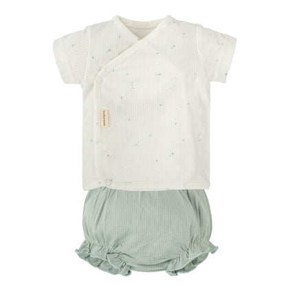 Conjunto Primera Puesta Jubón + Ranita Orion Azul - Bimbidreams