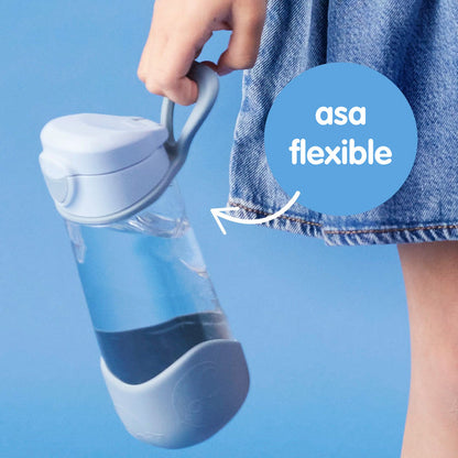 Botella Tritán con boquilla y asa 450ml Emerald Forest - b.box