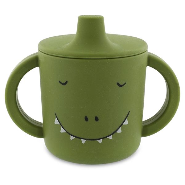 Taza silicona de aprendizaje Dino - Trixie