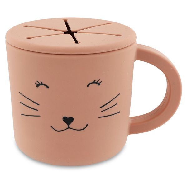 Taza silicona Portasnacks Gato - Trixie