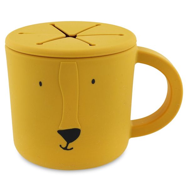 Taza silicona Portasnacks León - Trixie