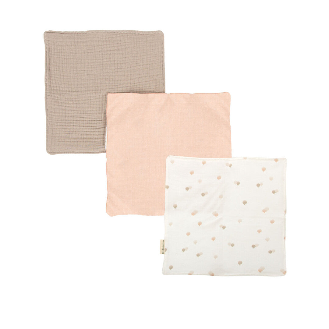 Pack de 3 Toallitas reutilizables Ciel Rosa - BimbiDreams