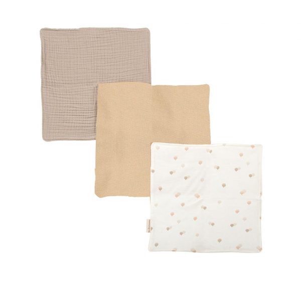 Pack de 3 Toallitas reutilizables Ciel Lino - BimbiDreams
