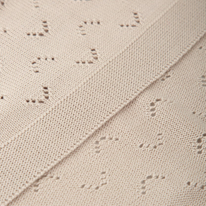 Toquilla de Tricot Bambú New 75x90 Lino - Bimbidreams
