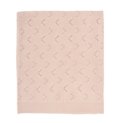 Toquilla de Tricot Bambú New 75x90 Rosa - Bimbidreams