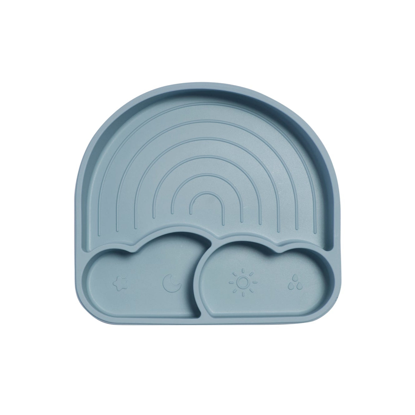 Set vajilla de silicona 5 piezas Azul - Brunik