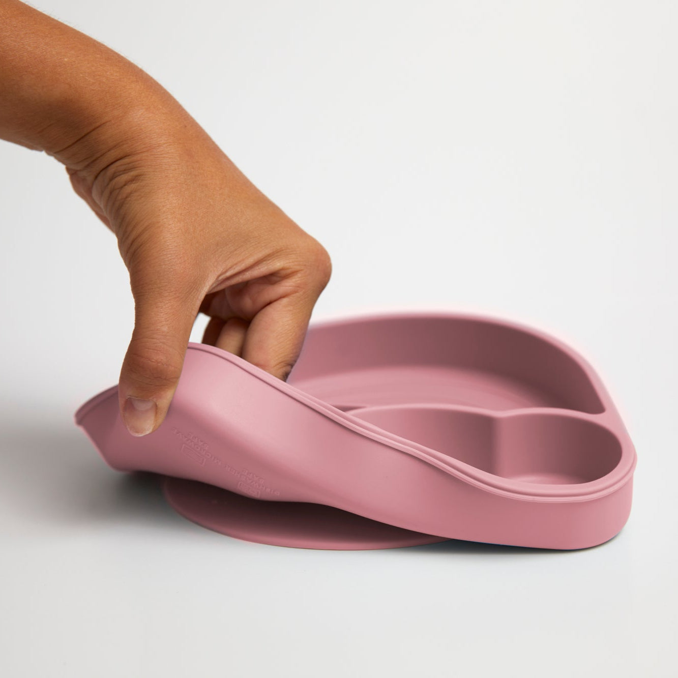 Set vajilla de silicona 5 piezas Rosa - Brunik