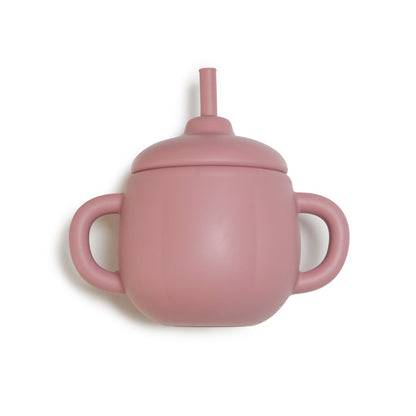 Set vajilla de silicona 5 piezas Rosa - Brunik