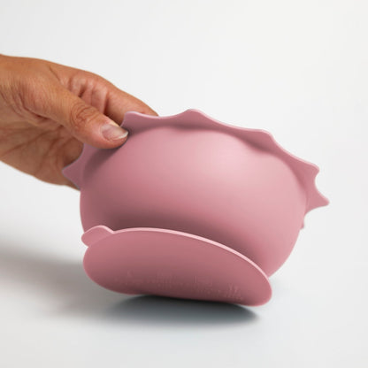 Set vajilla de silicona 5 piezas Rosa - Brunik