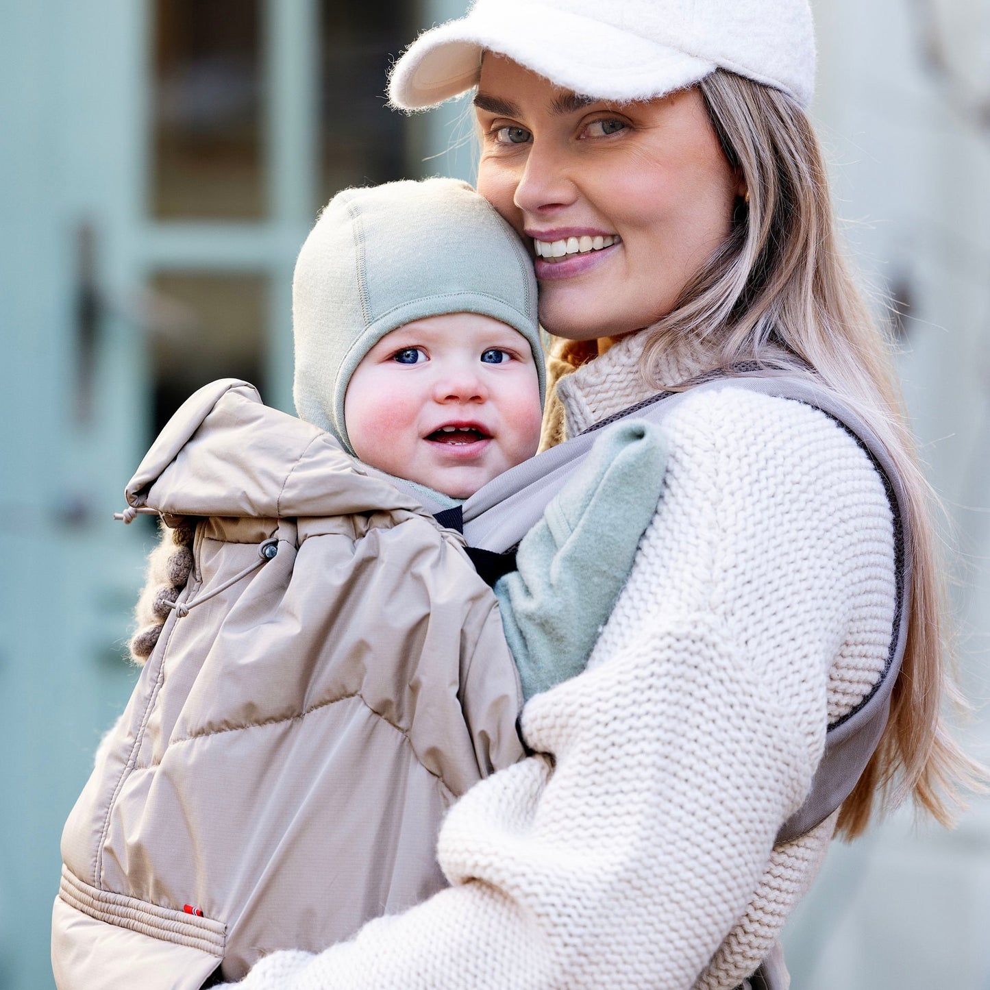 Cobertor de porteo Dark Sand - Voksi