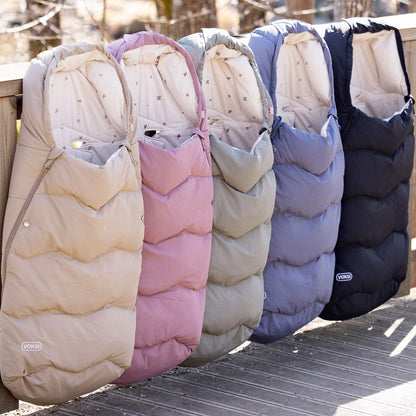 Saco capazo y silla Explorer Seashell Sand - Voksi