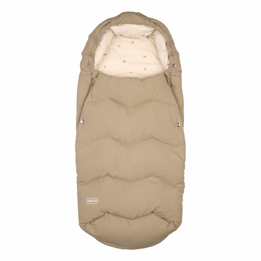 Saco capazo y silla Explorer Seashell Sand - Voksi